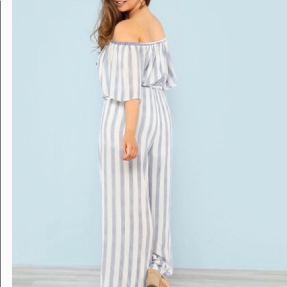 Shein off the shoulder jumpsuit, 3XL